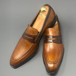 *NEW* / Mark by FIRMANI / Handmade Italian Calfskin Slip-On Loafers / Men’s 13
